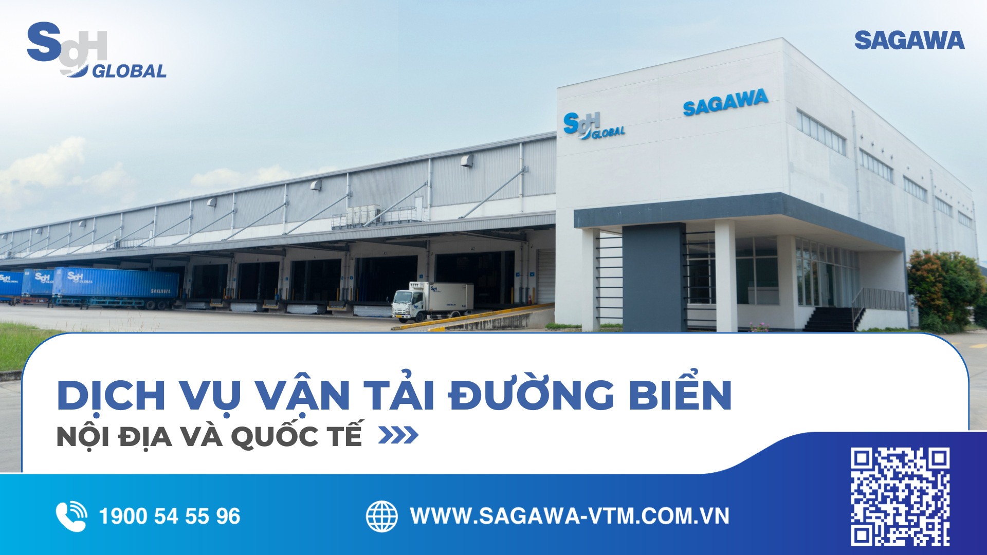 Công ty vận tải đường biển nội địa, quốc tế  -  SG Sagawa Vietnam