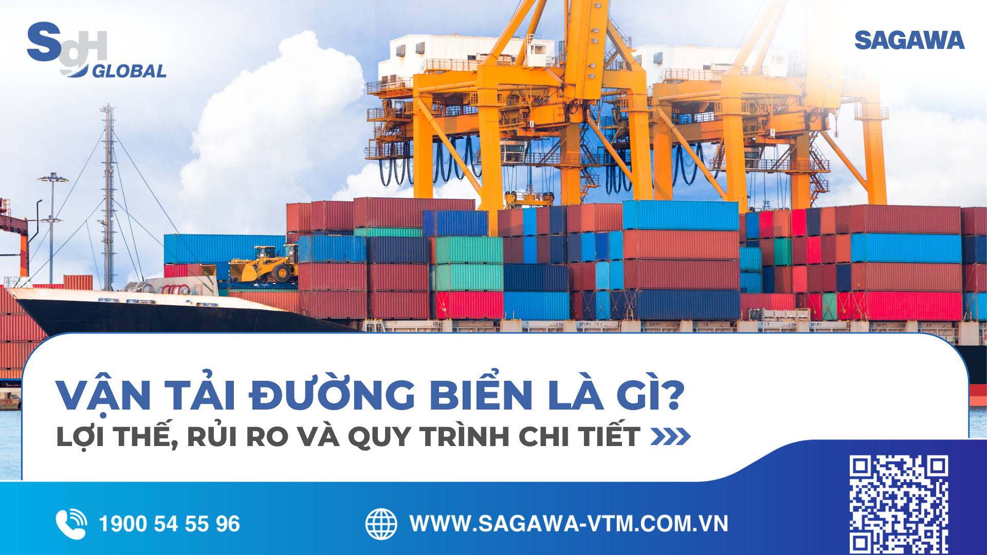 Vận tải đường biển là gì? Lợi thế, rủi ro và quy trình chi tiết